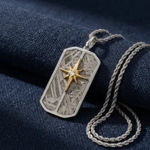 The North Star - Aletai Meteorite Star Pendant